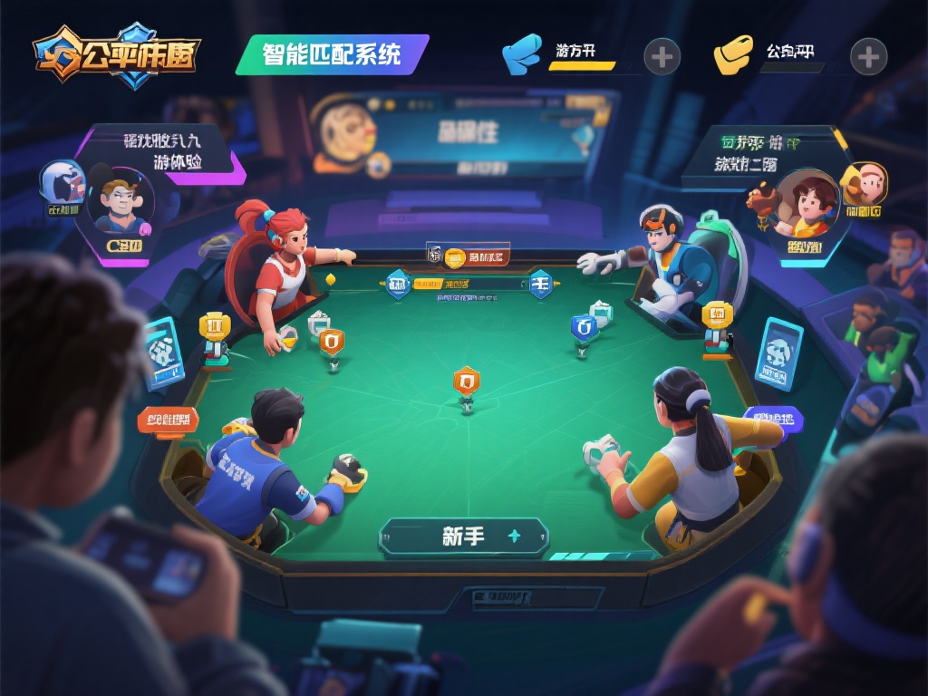 同时，平台还引入了智能匹配系统，确保玩家在竞技中遇