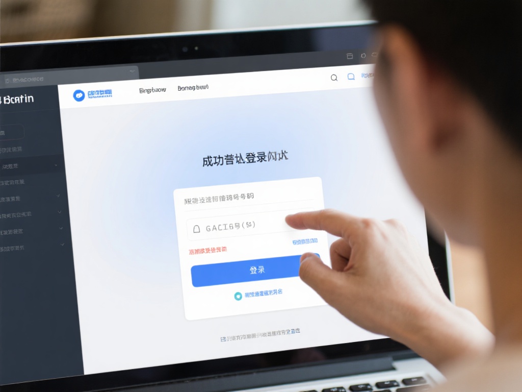 在成功找到登录网址后，顺利完成登录也需要注意一些细